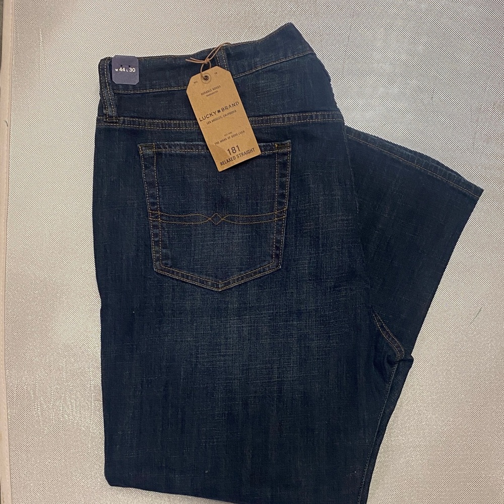 Lucky Brand Men's Indigo Relaxed Jeans